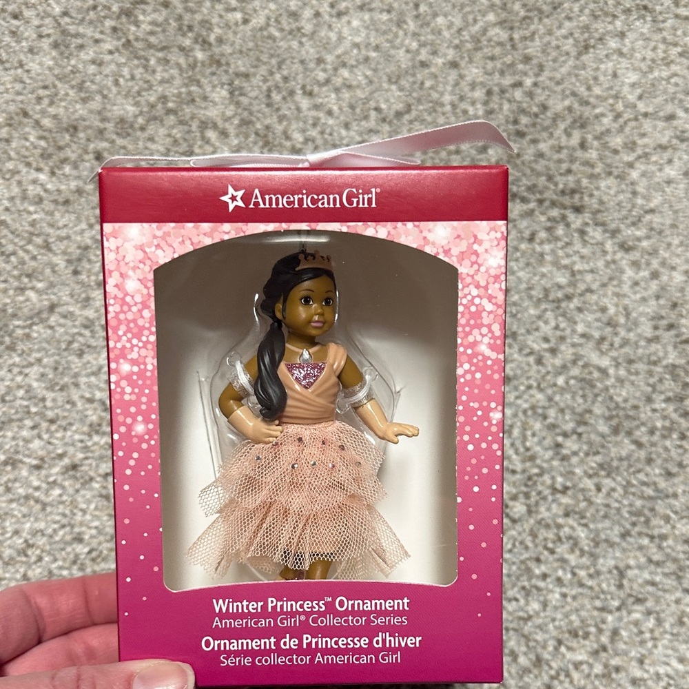 New in Box American Girl Winter Princess Doll Collector Ornament